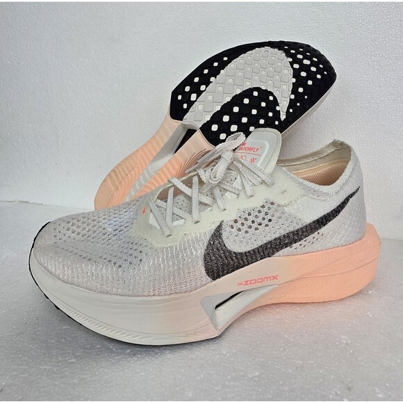 New Men\'s Size 11 Nike ZoomX VaporFly Next% 3 Sail/black Crimson Tint DV4129-103 main image 10